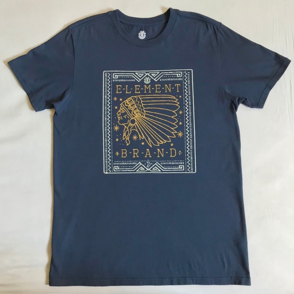 Element Other - Navy short sleeve graphic tee, L